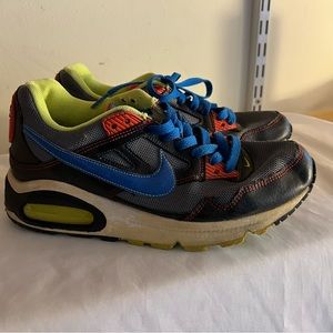 Nike Air Max Shoes Sneakers 6Y 6 youth Kids Retro Multicolor 90s 80s Multicolor